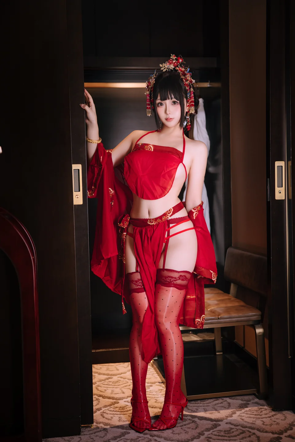 日奈娇 - 洞房花烛 [190P,5V-1.69GB]  tg@simisebaisi 【丝足阁】080.webp